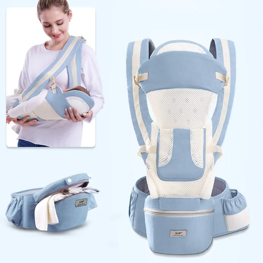 Backpack Baby Carrier With Hip Seat